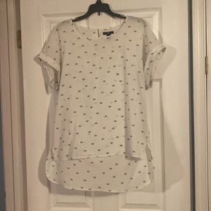 Gap Bicycle Print Blouse